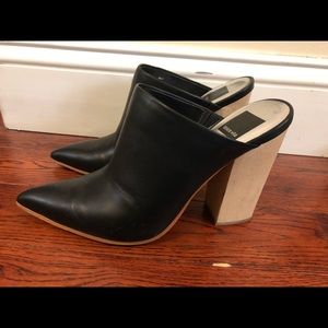 Black Dolce Vita Mules (size 7)